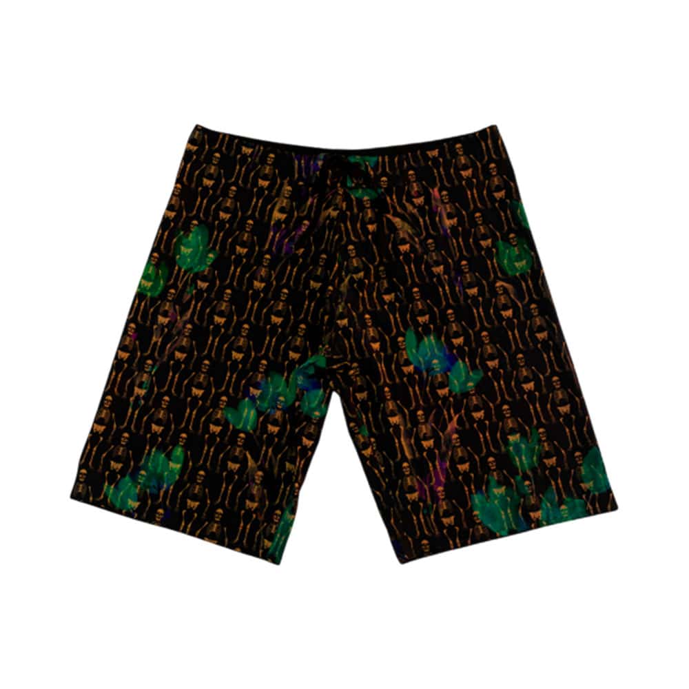 Bermuda New Skate Boardshort Skull - Preto