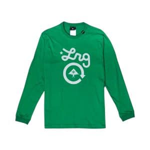 Camiseta Manga Longa LRG Cycle Logo - Verde
