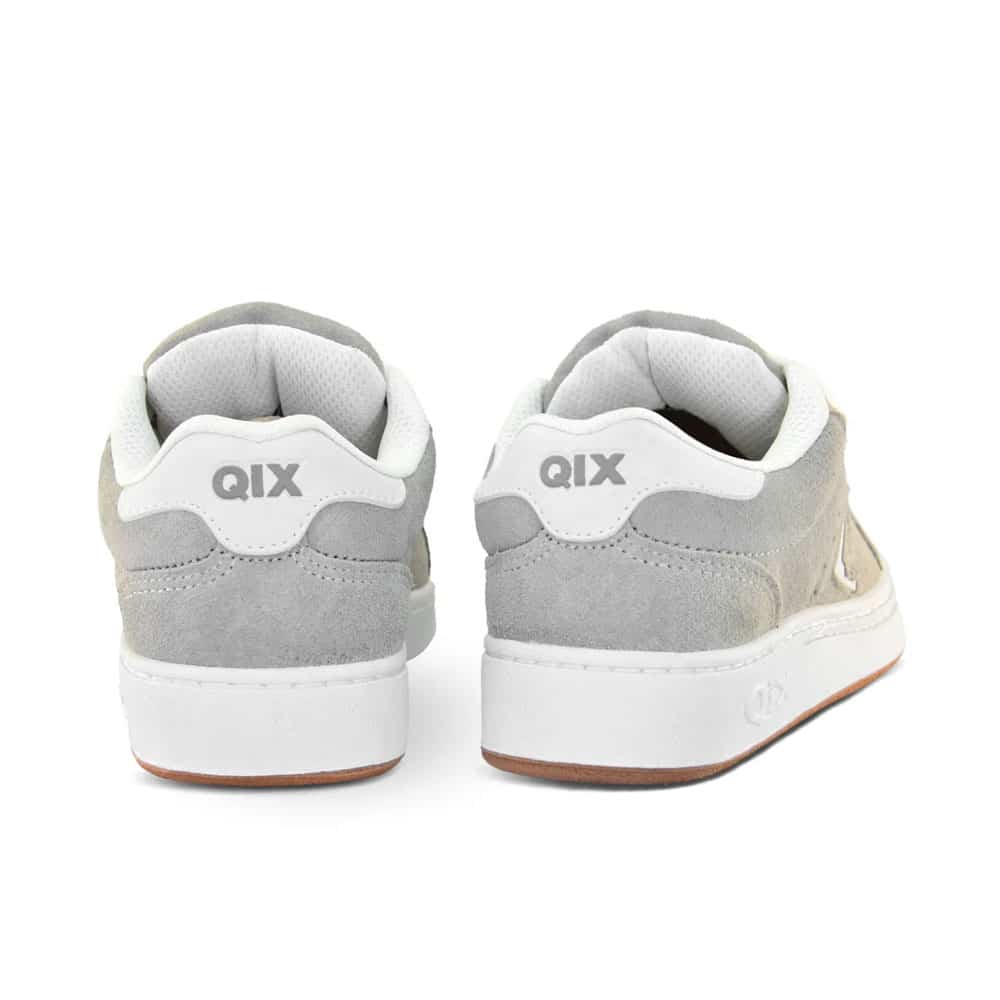 Tênis QIX Combat Suede - Cinza Branco Natural - Imagem 6
