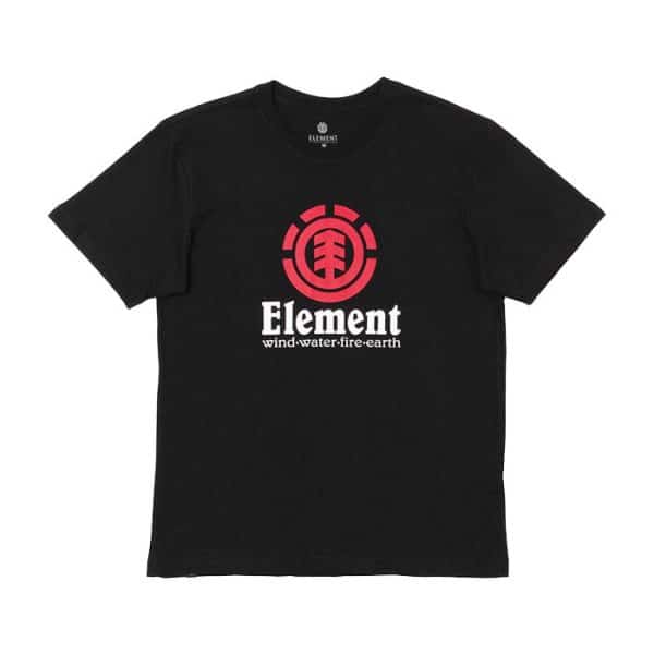 Camiseta Element Plus-Size Vertical - Preto