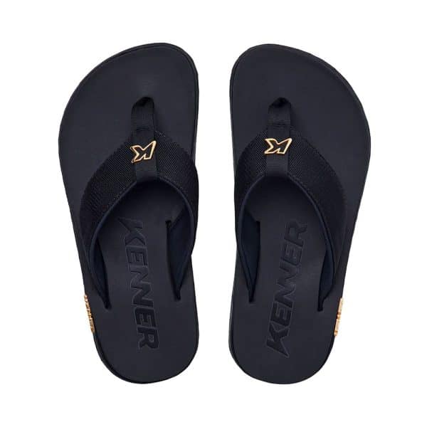 Chinelo Kenner Kivah - Gold Preto