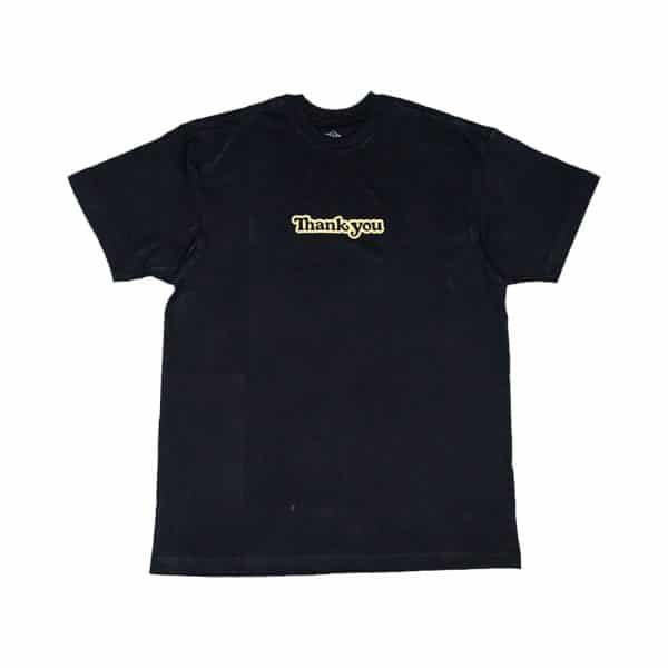 Camiseta Thank You Center Logo - Preto