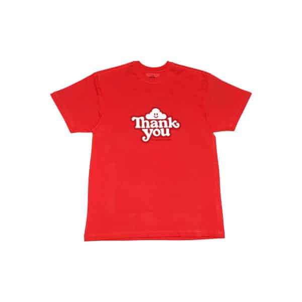 Camiseta Thank You Logo Core - Vermelho