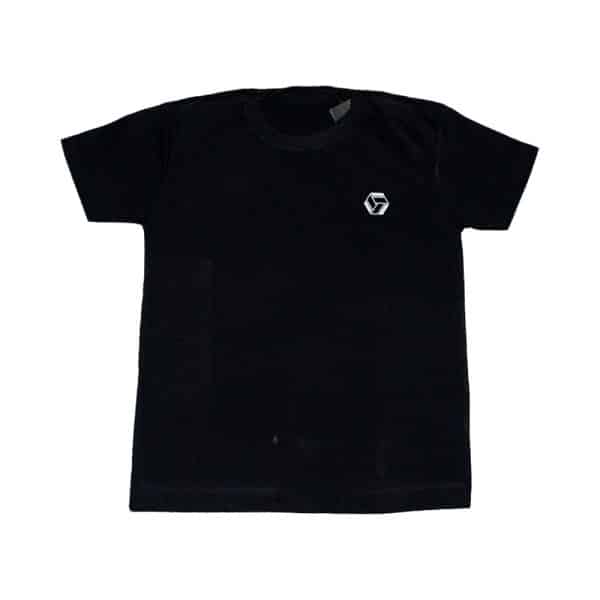 Camiseta Your Face Juvenil Mini Logo - Preto