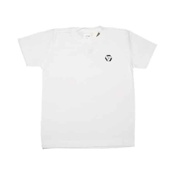 Camiseta Your Face Juvenil Mini Logo - Branco