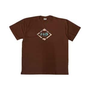 Camiseta HD Plus-Size Flower - Marrom