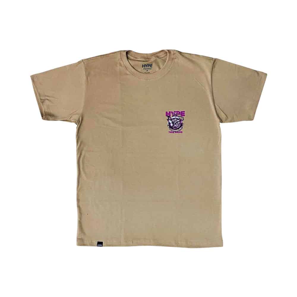 Camiseta Hype Time Value - Creme