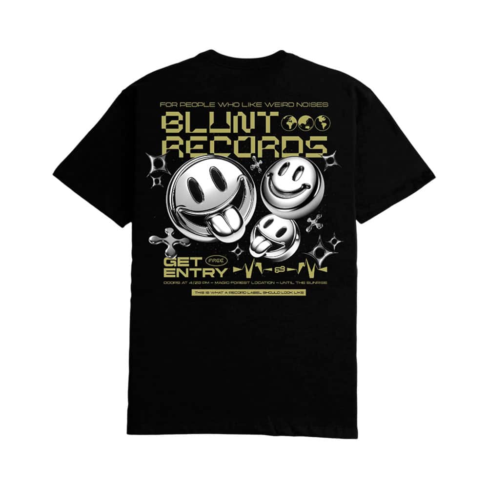 Camiseta Blunt Plus-Size Noises - Preto - Imagem 2