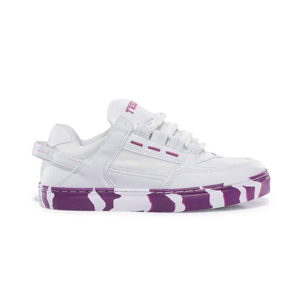 Tênis Tesla Coil - White Purple