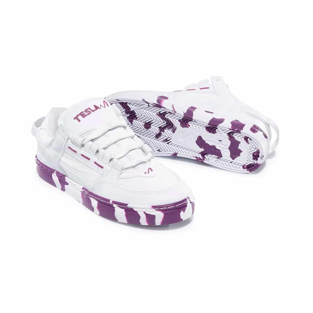 Tênis Tesla Coil - White Purple - Imagem 2