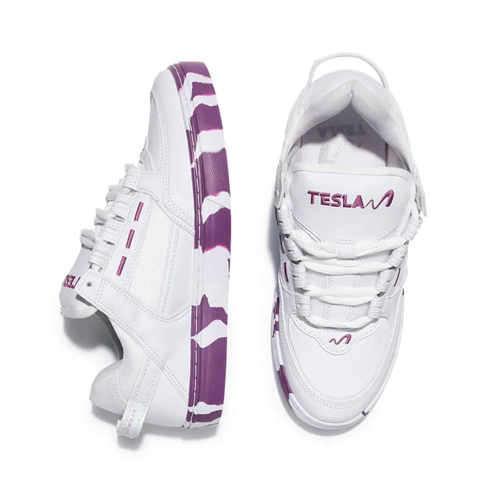 Tênis Tesla Coil - White Purple - Imagem 4