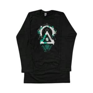 Camiseta Violações Manga Longa Juvenil - Preto