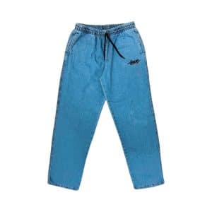 Calça Save Baggy Logo - Jeans