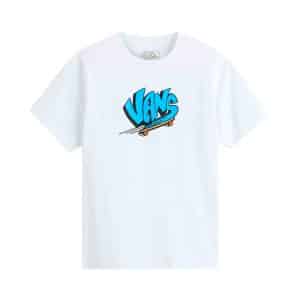 Camiseta VANS Juvenil Sk8 - Branco