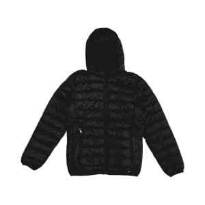 Jaqueta Violações Puffer Minimalista - Preto