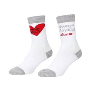 Meia Altai Always Playing - Branco