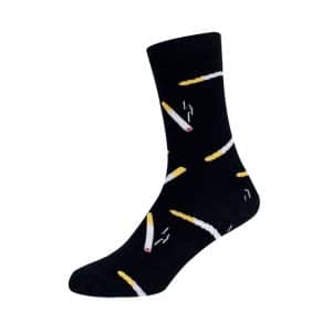 Meia Altai Cigarro - Preto