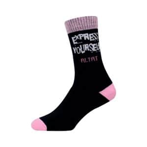 Meia Altai Express Yourself - Preto
