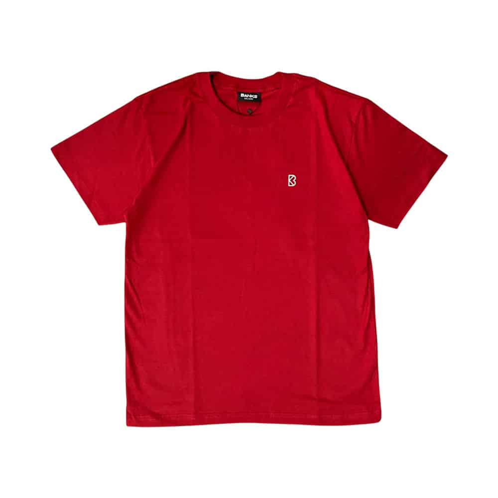 Camiseta Banks Mini BK - Vermelho