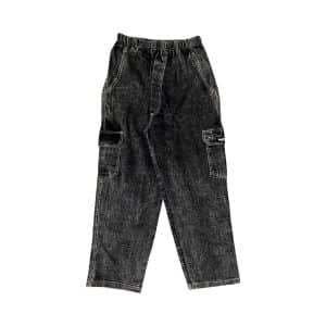 Calça Banks Cargo Jeans Estonado - Preto