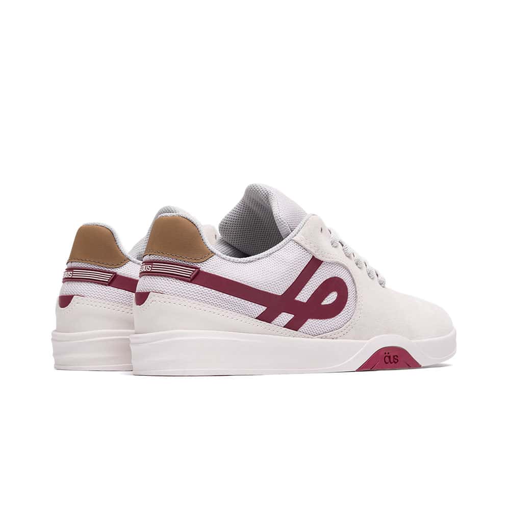 Tênis Öus Imigrante Cinza Claro Bordô Essencial - Imagem 4