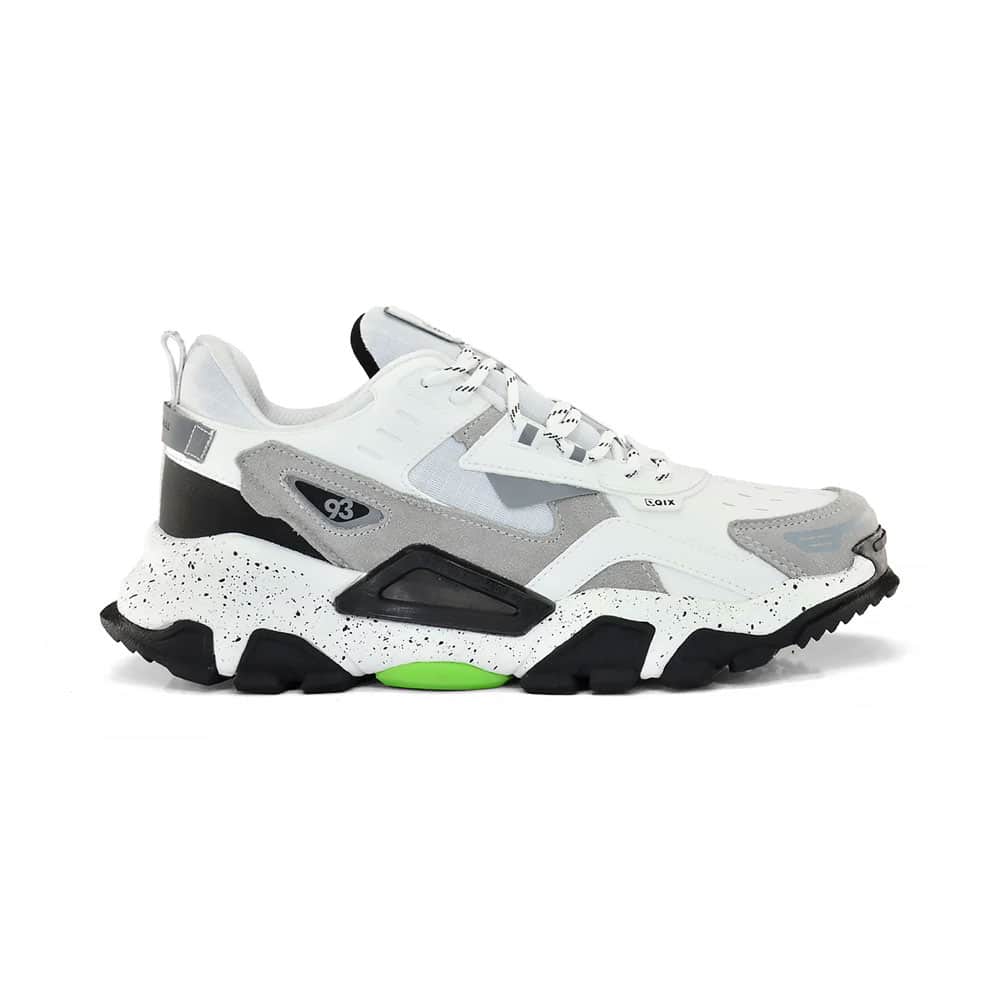 Tênis Qix Trek Out Door - Branco Cinza