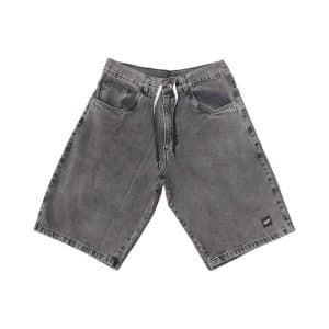 Bermuda Save Jeans Estonado - Preto