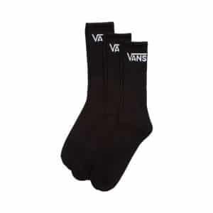 Meia VANS Class Crew (3 Pares) - Preto