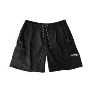 Bermuda Hype Cargo Juvenil - Preto