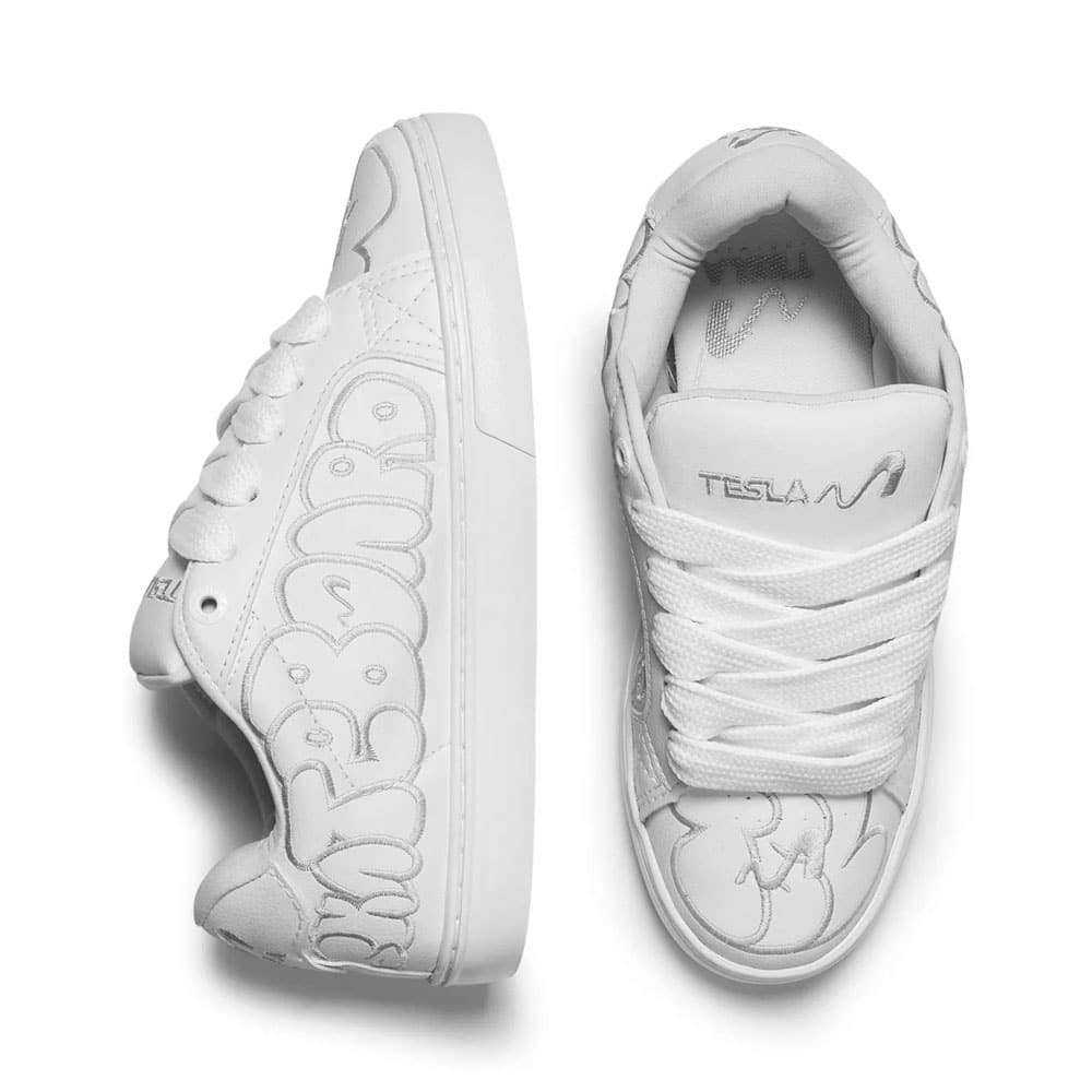 Tênis Tesla Hertz - White Art - Imagem 4